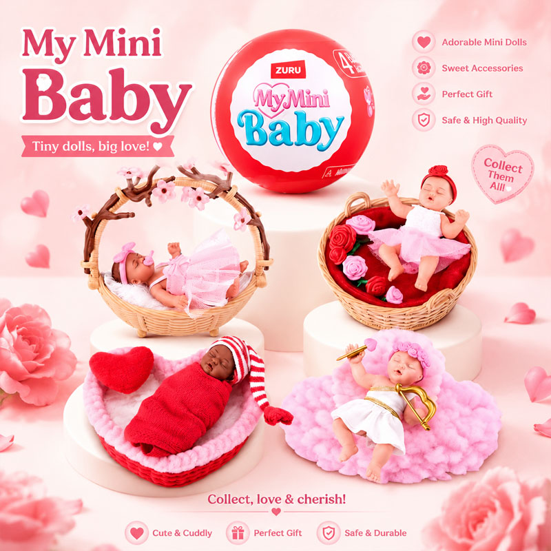 Zuru Mini Brand My Mini Baby S - огляд і ціна Baby Products Brands