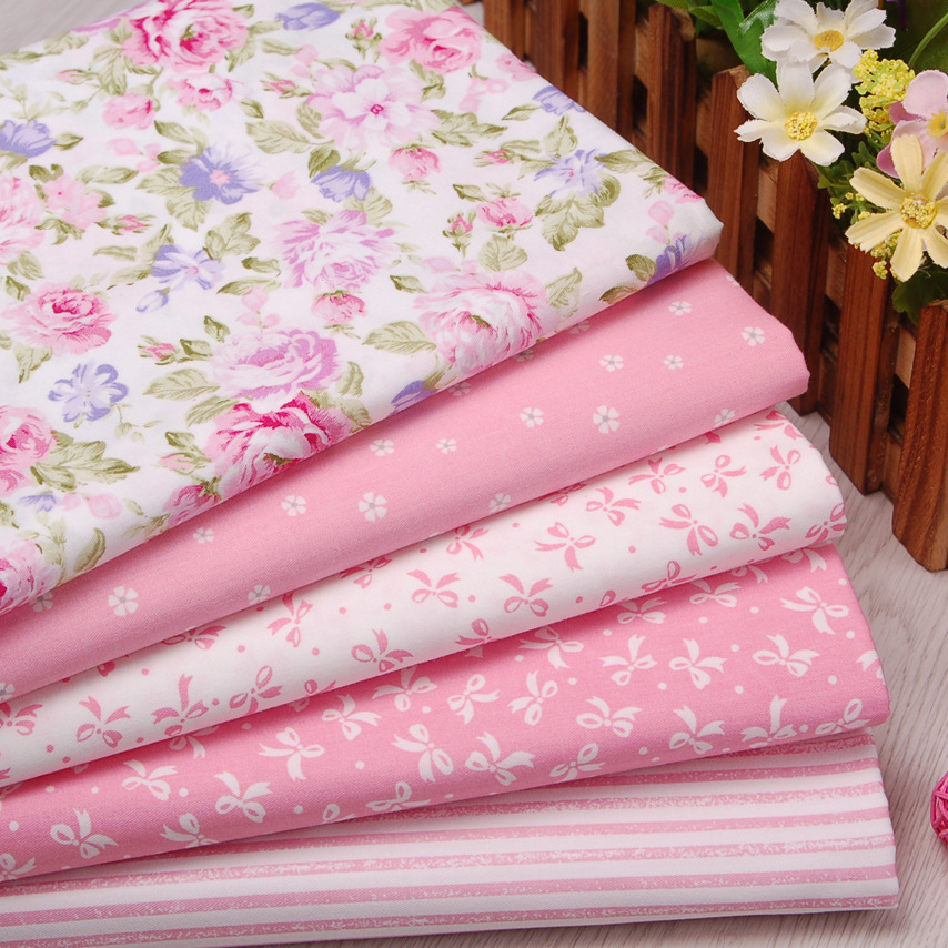 Pink Flower Stripe Bows Cotton - огляд і ціна Baby Products Organic
