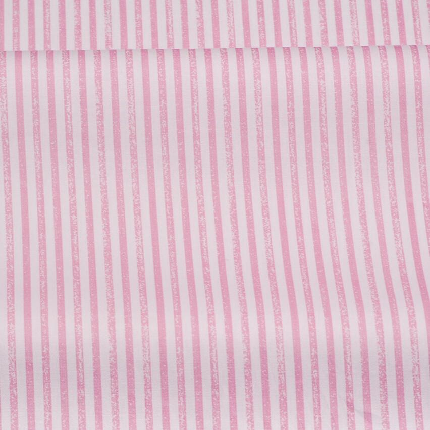 Pink Flower Stripe Bows Cotton - огляд і ціна Baby Products Organic