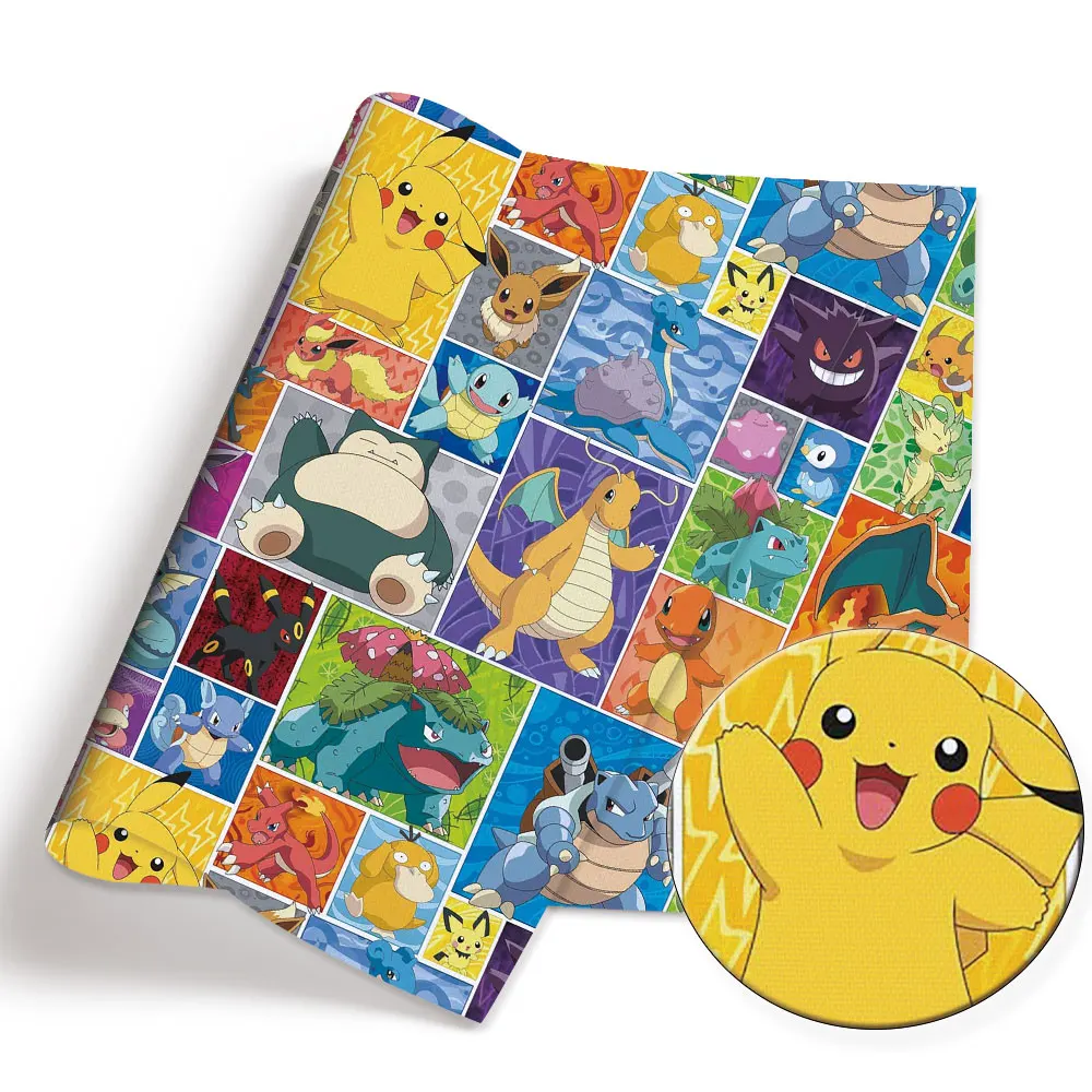 Pokemon Cartoon Fabric140*50cm - огляд і ціна Baby Products 2 Years