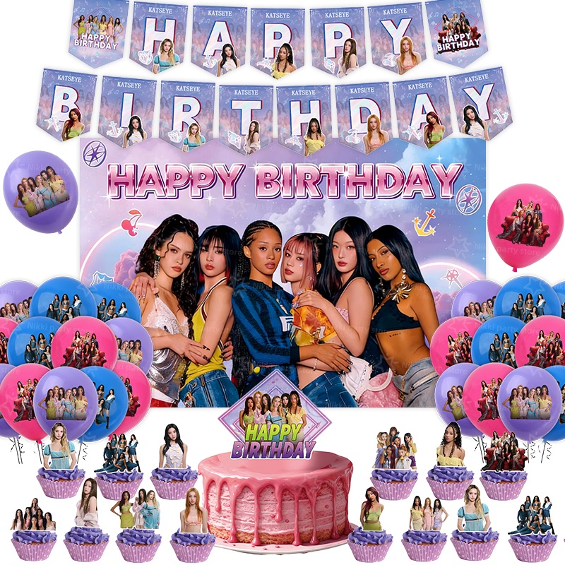 New Katseye Birthday Decoratio - огляд і ціна Baby Products Poster