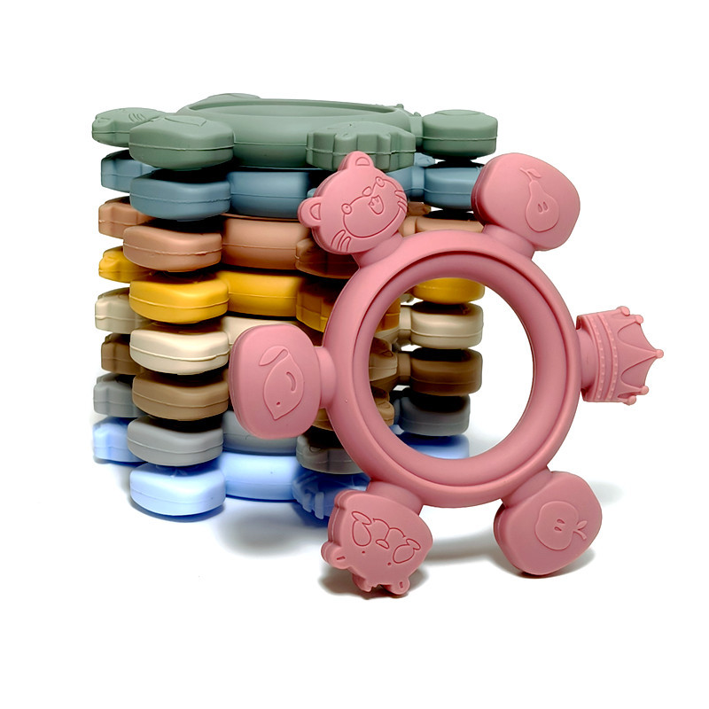 1/9PCS Baby silicone teethers  - огляд і ціна Baby Products Mothercare