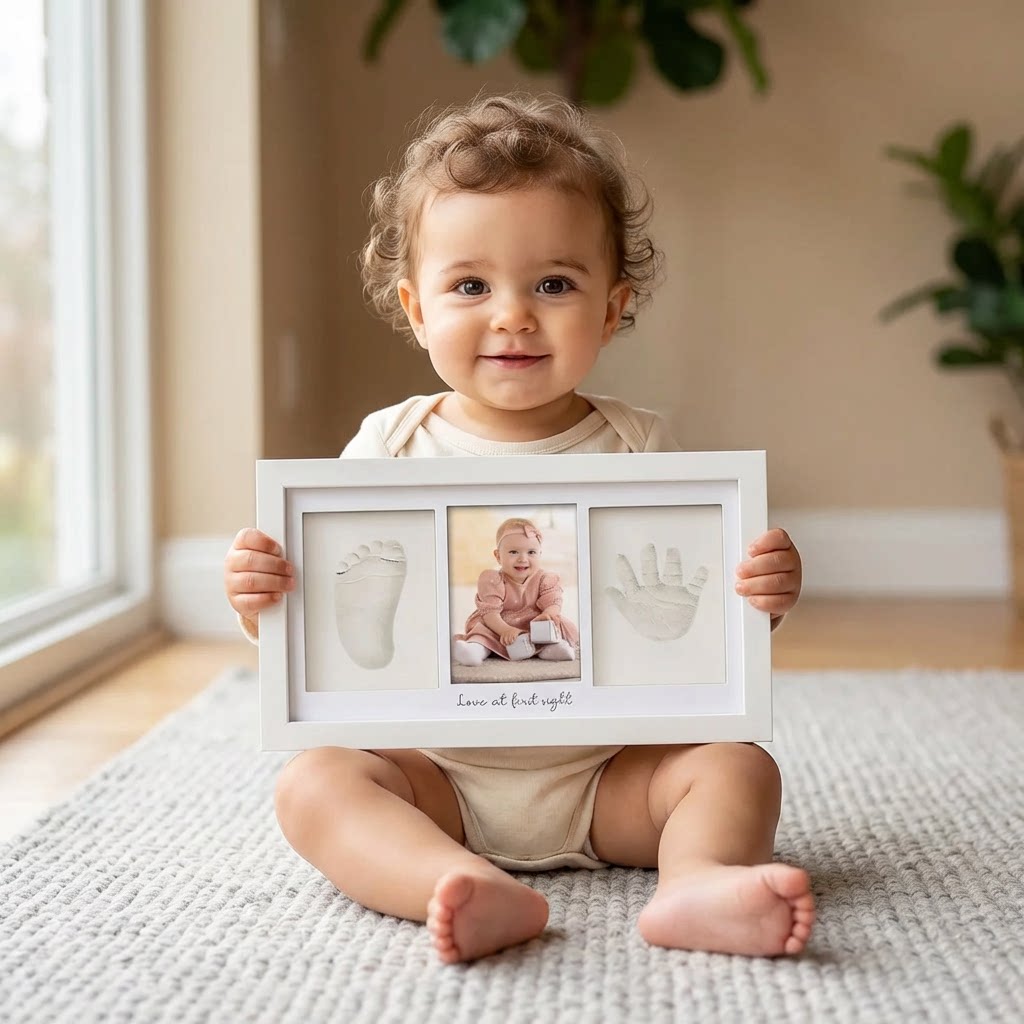 Baby Handprint Footprint Clay  - огляд і ціна Baby Products Organic