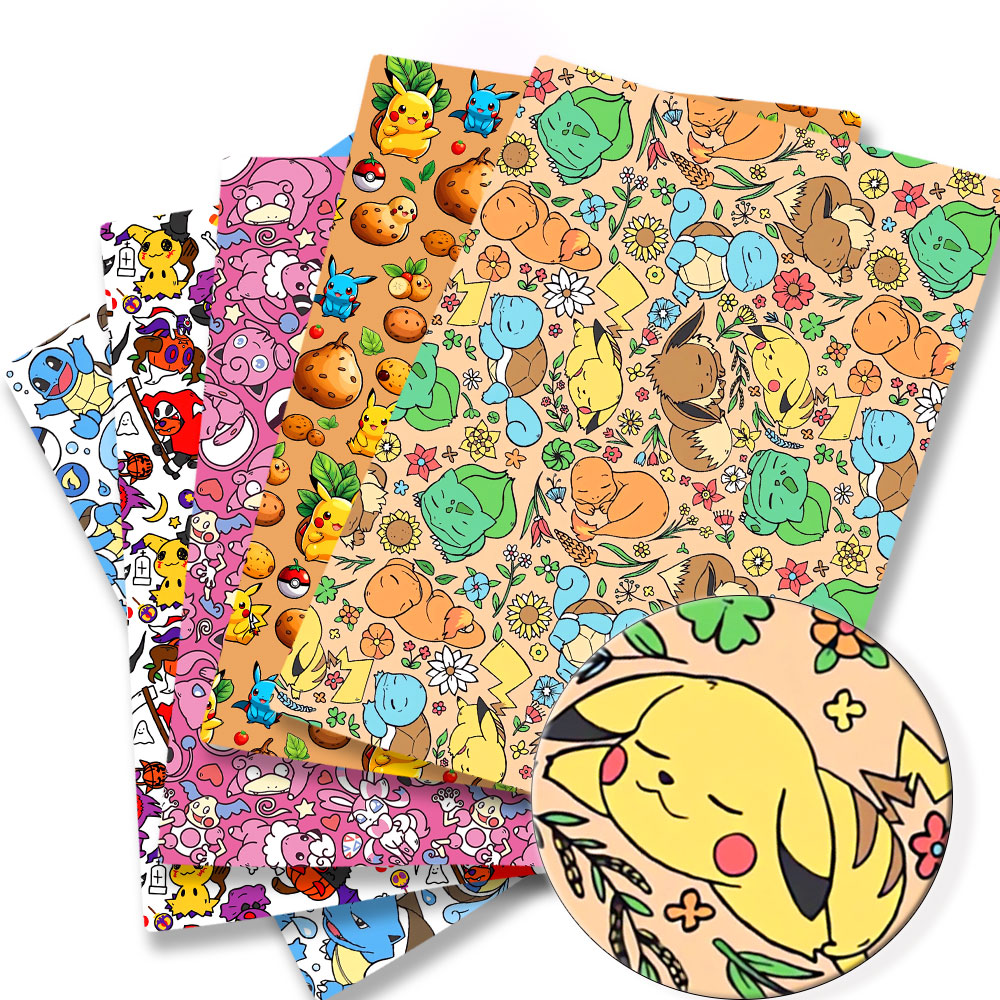Pokemon Cartoon Fabric140*50cm - огляд і ціна Baby Products 2 Years